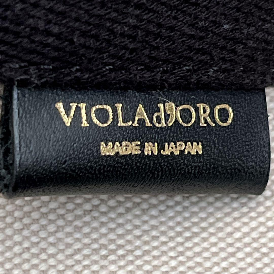 ヴィオラドーロ　ジーノ　2way ショルダーバッグ　ハンドバッグ　キャンバス