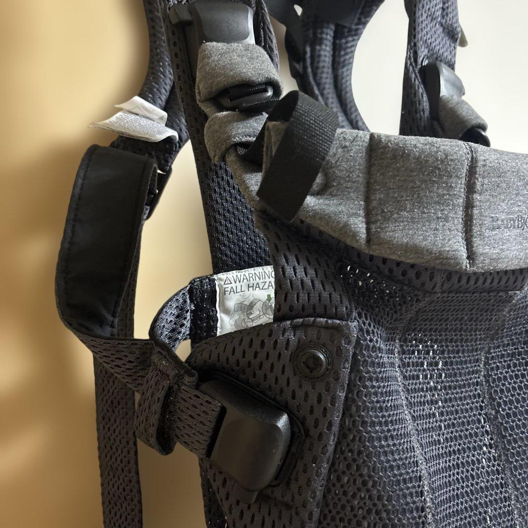 美品 ベビービョルン ハーモニー 抱っこ紐 アンスラサイト