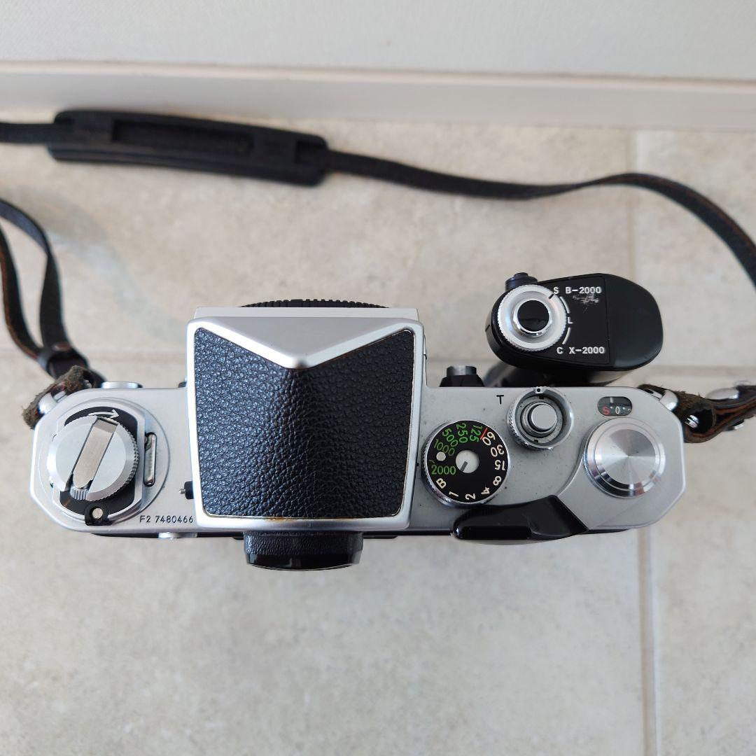 ニコン F2アイレベルbody シルバー フィルム一眼レフカメラ おまけ付き