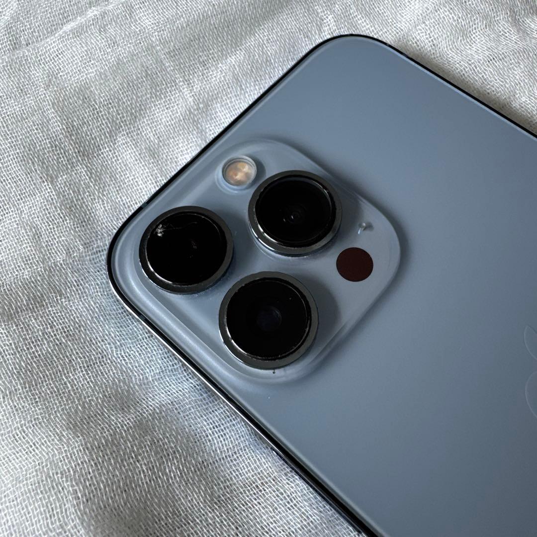 【美品】iPhone13pro 256GB シエラブルー 付属品未使用