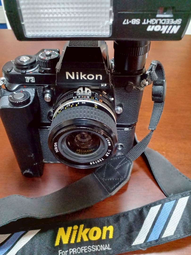 Nikon F3 HP 一眼レフカメラ モータードライブ スピードライト レンズ
