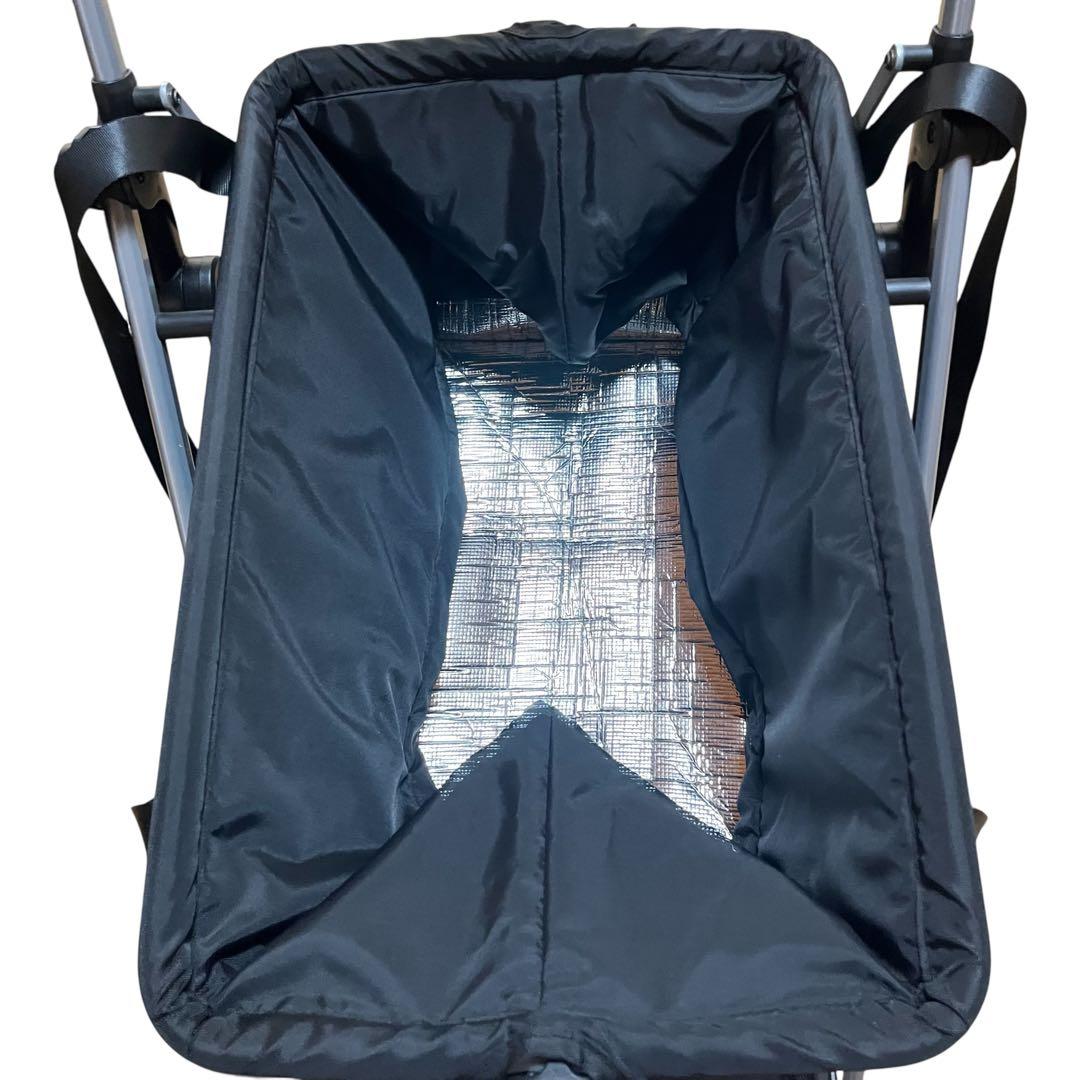 ECoCa ショッピングカート 保冷バッグ付き ブラック カート エコカ 買物