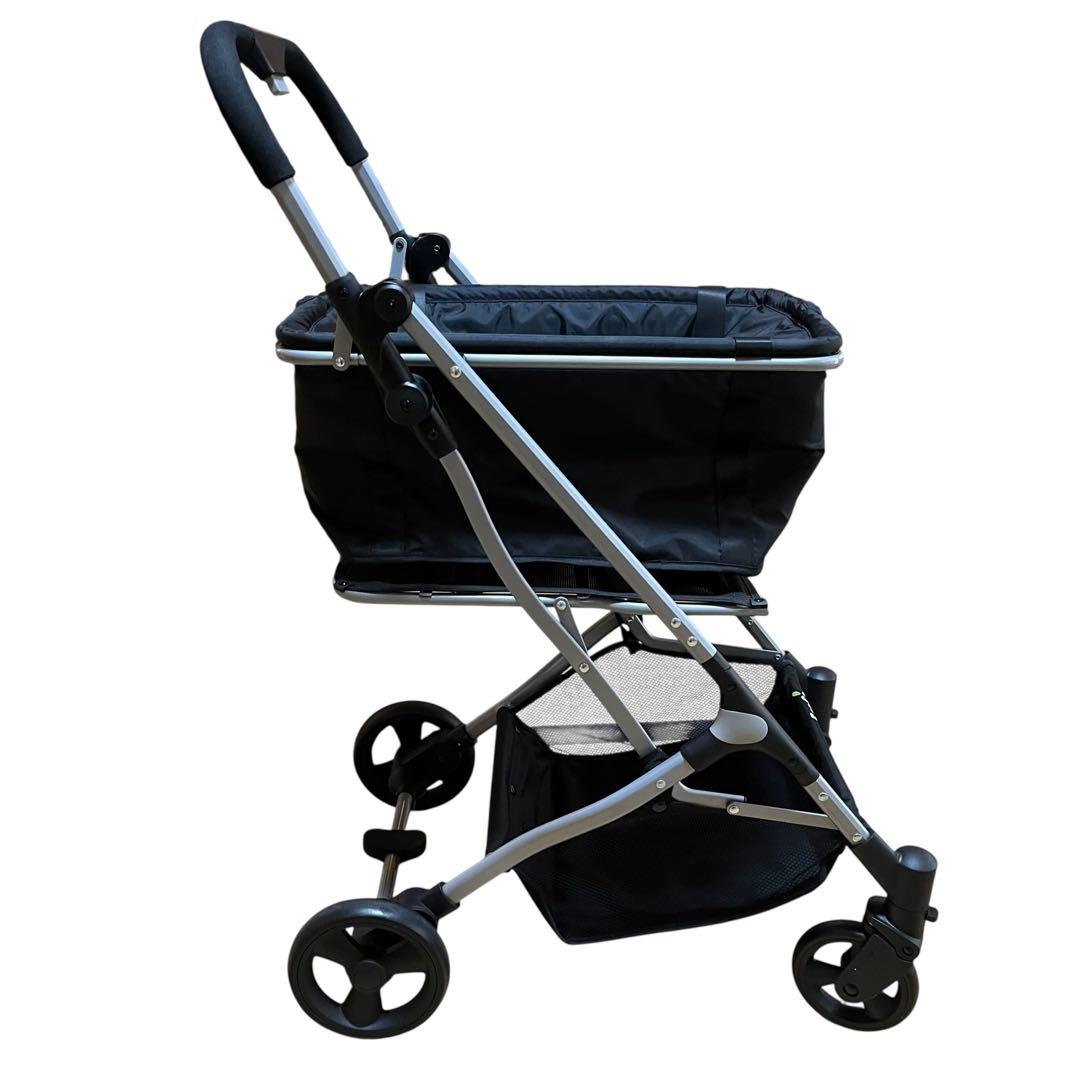 ECoCa ショッピングカート 保冷バッグ付き ブラック カート エコカ 買物