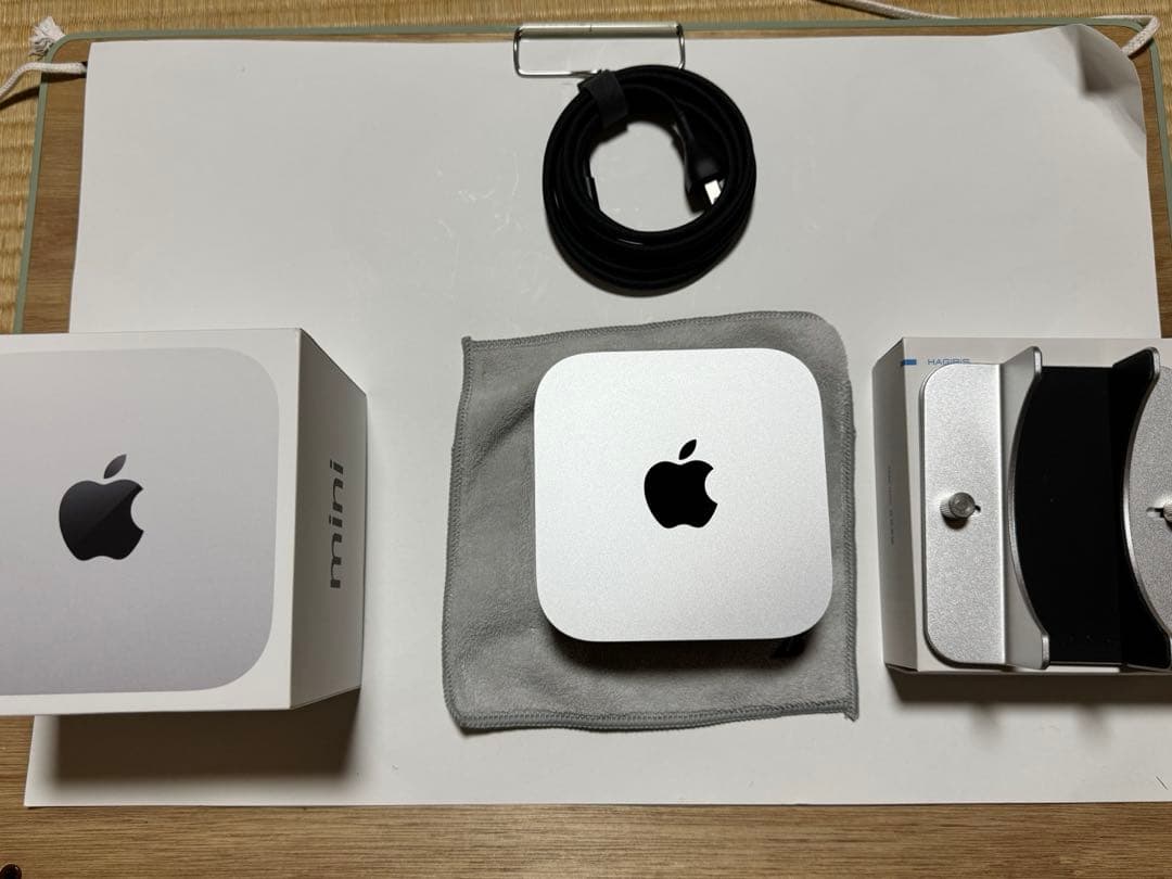 Mac mini (M4 Pro / 24GB/512GB) 縦置きスタンド付