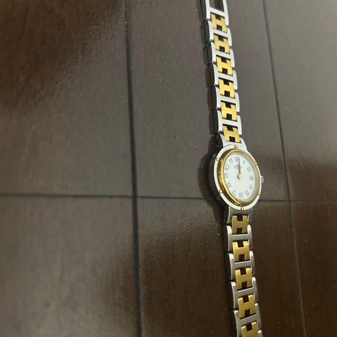 HERMÈS エルメス クリッパー レディース腕時計 【ジャンク品】