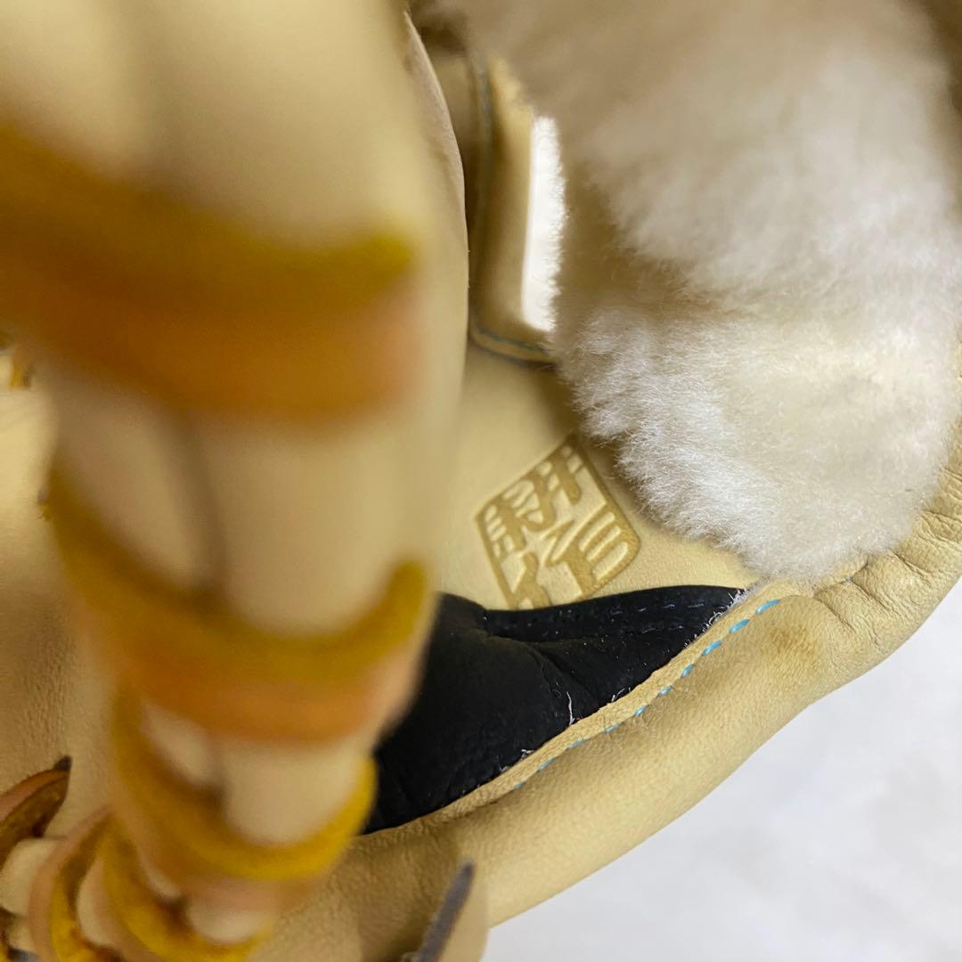 ミズノ　グローバルエリート　ダイバーシティブルー　硬式　グローブ　耕作印