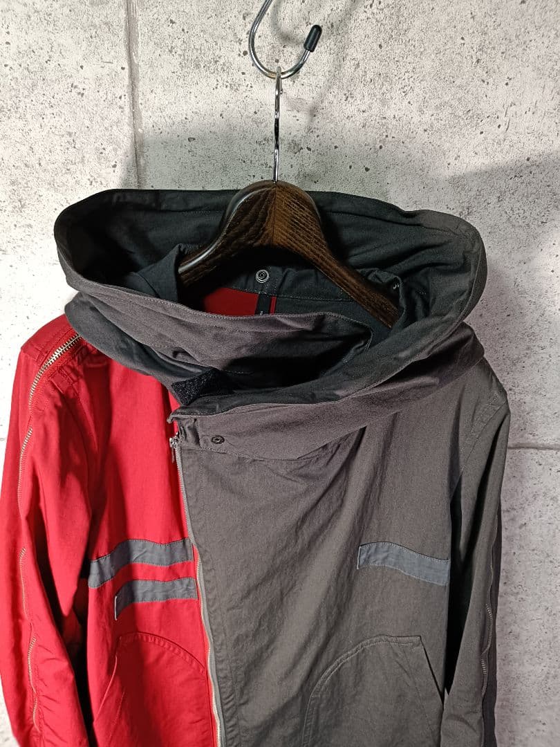 nude:masahiko maruyama モッズコート 赤＆チャコールグレー