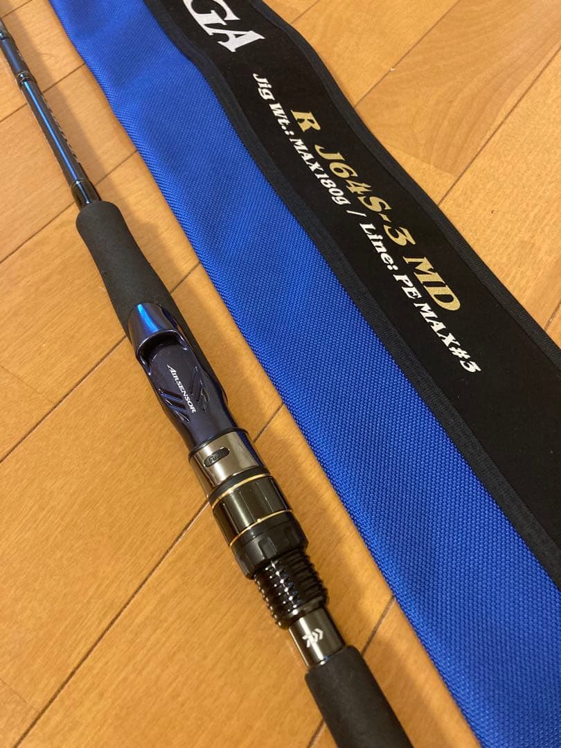 ダイワ SALTIGA R J64S-3 MD ロッド DAIWA ジギング