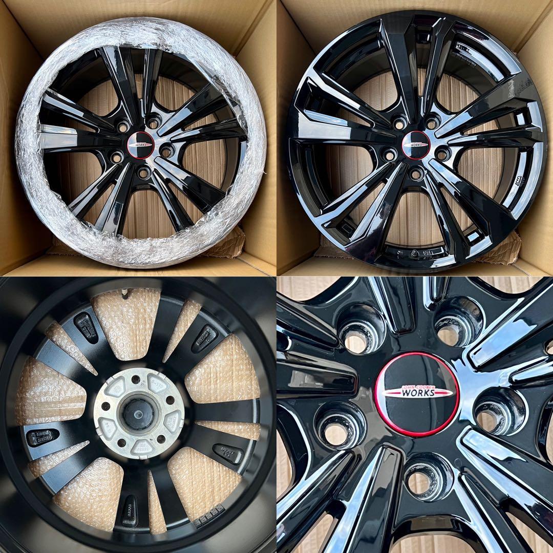 艶あり黒◆MINI クラブマンF54 JCW TASホイール18インチ4本セット