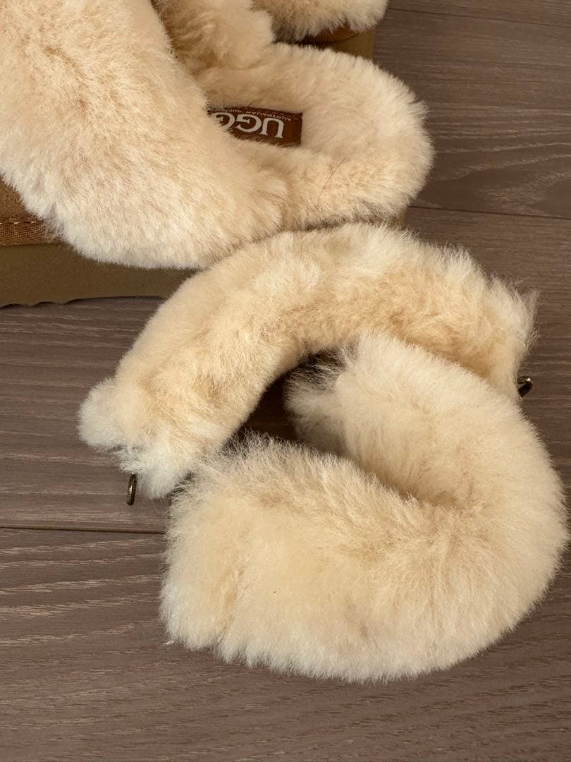 AUS店購入❣️UGG Funkette レア‼️ファーベルト付