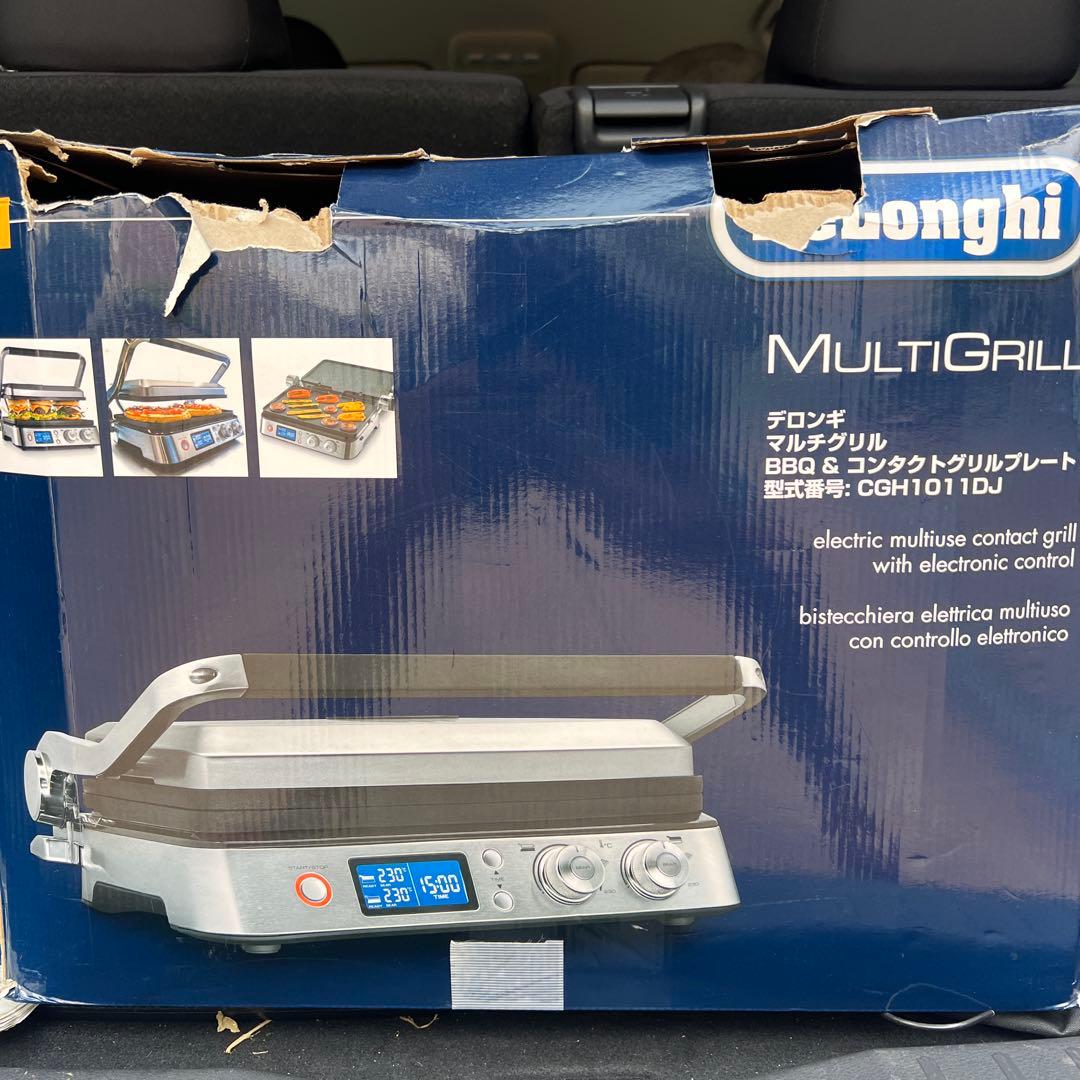 DeLonghi ホットプレート電子制御コンタクトグリル