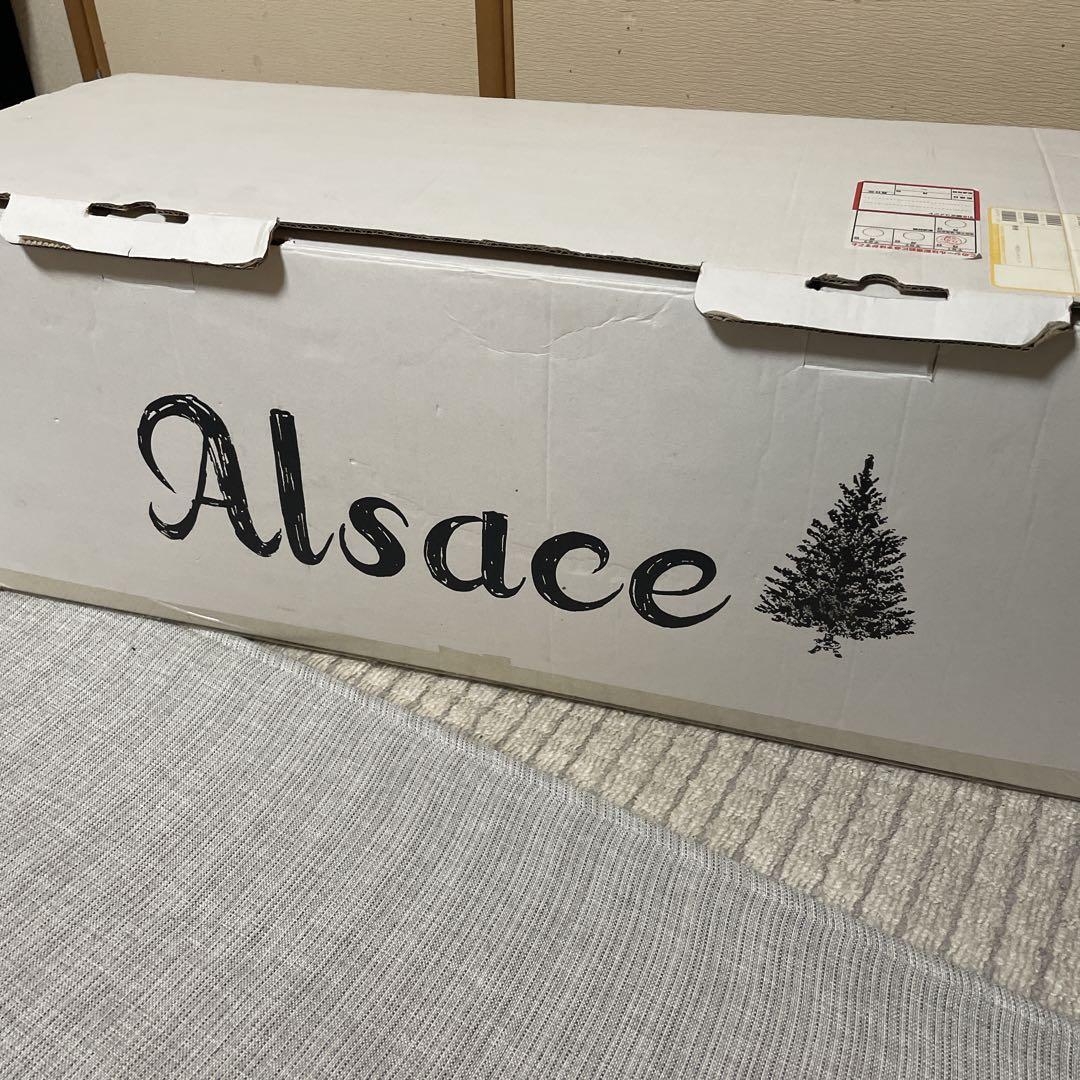 【美品】Alsace アルザス クリスマスツリー　120cm おまけ付き