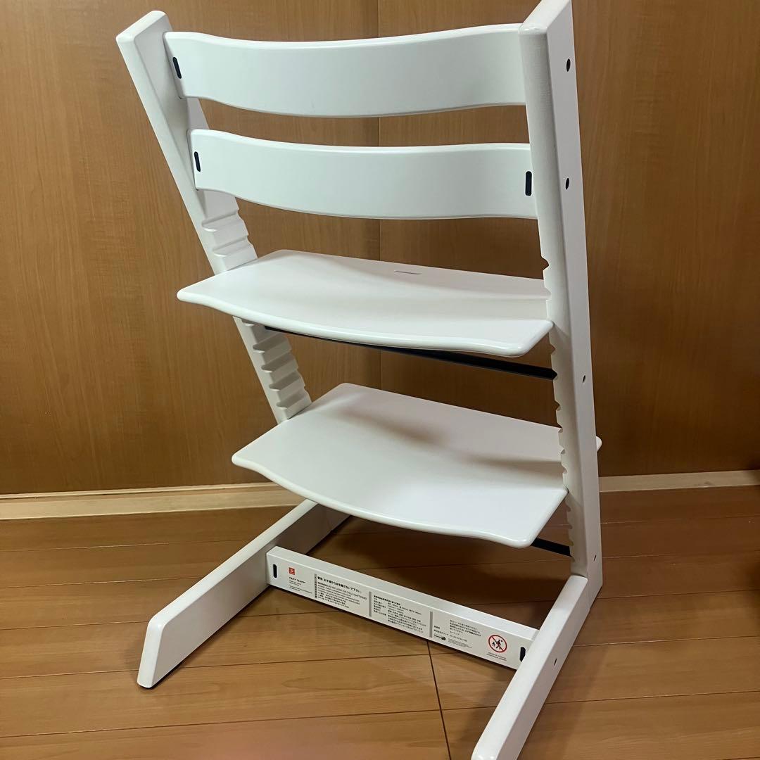 ストッケ　トリップトラップ TRIPP TRAPP ホワイト　No.7