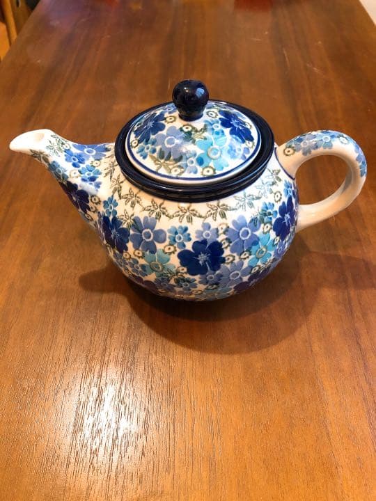 ポーリッシュ　ティーポット、ポットウォーマーセット