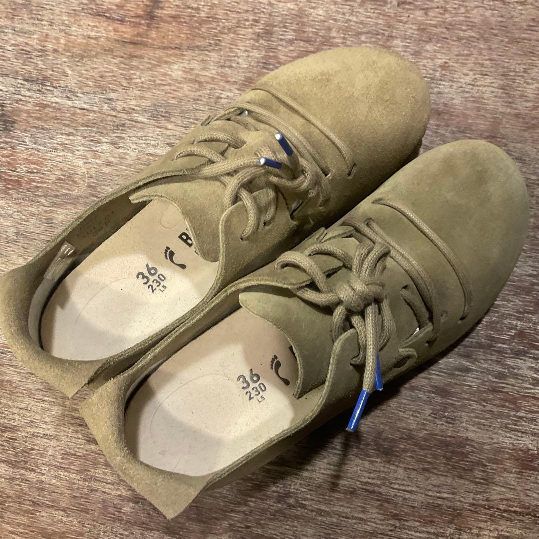 極美品！ビルケンシュトック モンタナ プラス スエード ベージュ 23cm