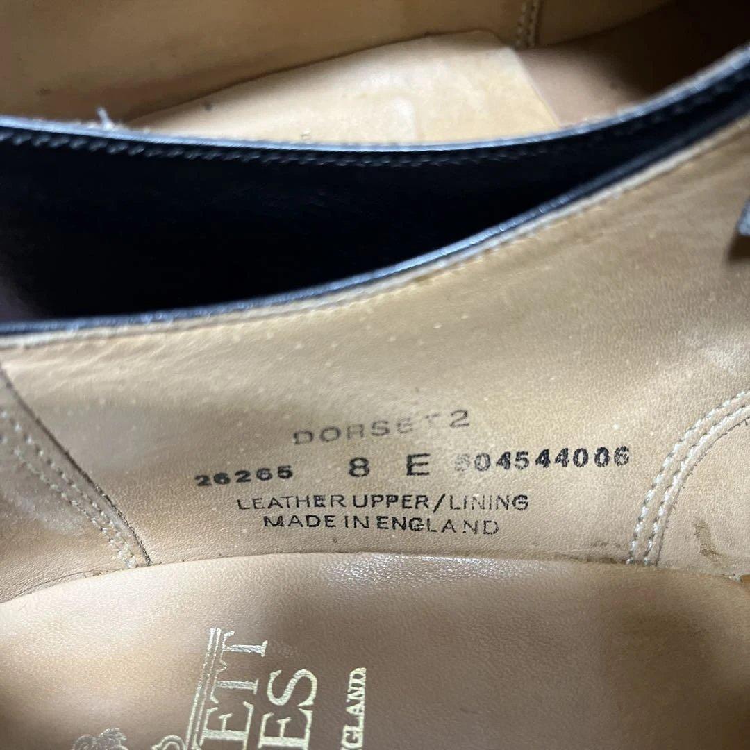 美品CROCKETT&JONESDORSET2クロケット&ジョーンズ8ドーセット