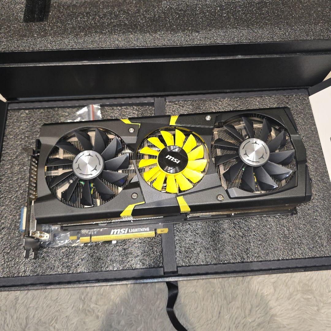超美品 MSI Radeon R9 290X Lightning 動作確認済み
