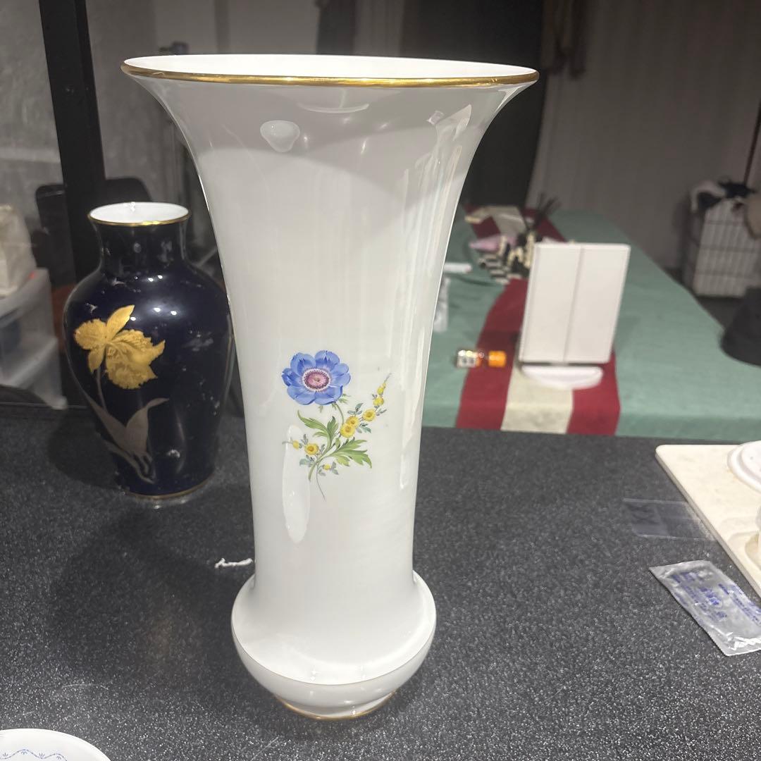 マイセン　花瓶フラワーベース
