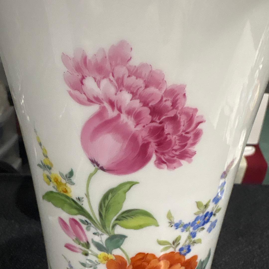 マイセン　花瓶フラワーベース