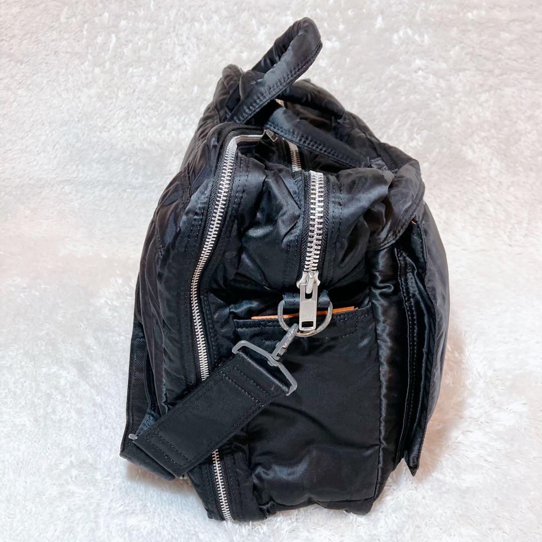 美品 PORTER TANKER 二層式 2way ショルダバッグ 大容量