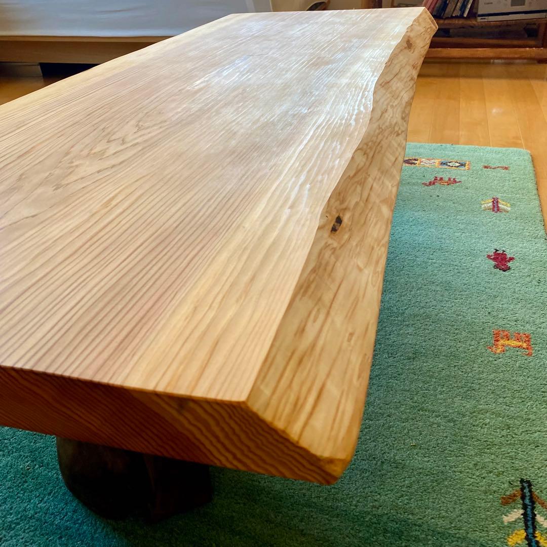 【週末セール】天然木　杉　一枚板　テーブル　無垢　すぎ　108