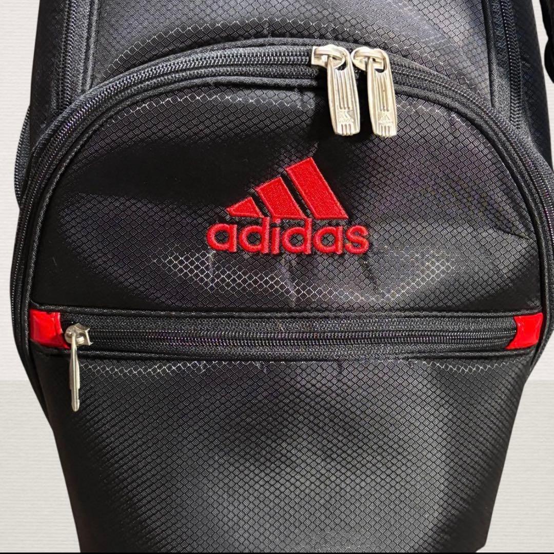 ✨美品✨ 「ナイスショット！」 アディダス 9型 キャディバッグ