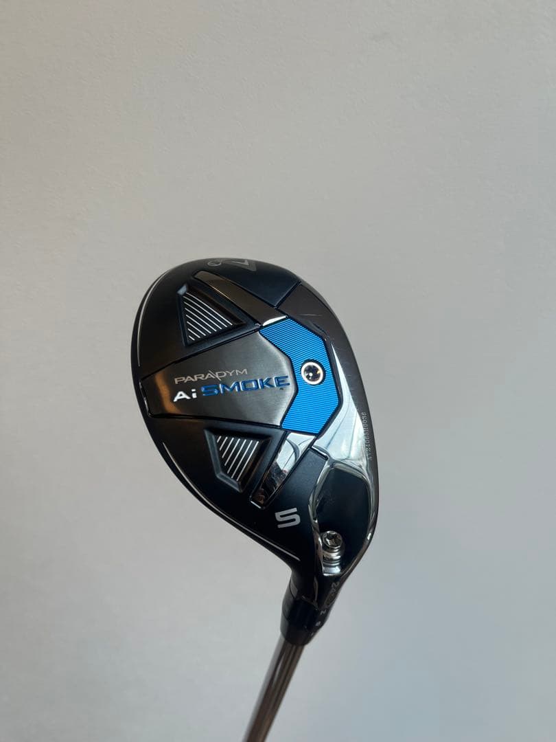 【美品】aiスモークUT 5U 24° 軽量スチールシャフト DG85 S200