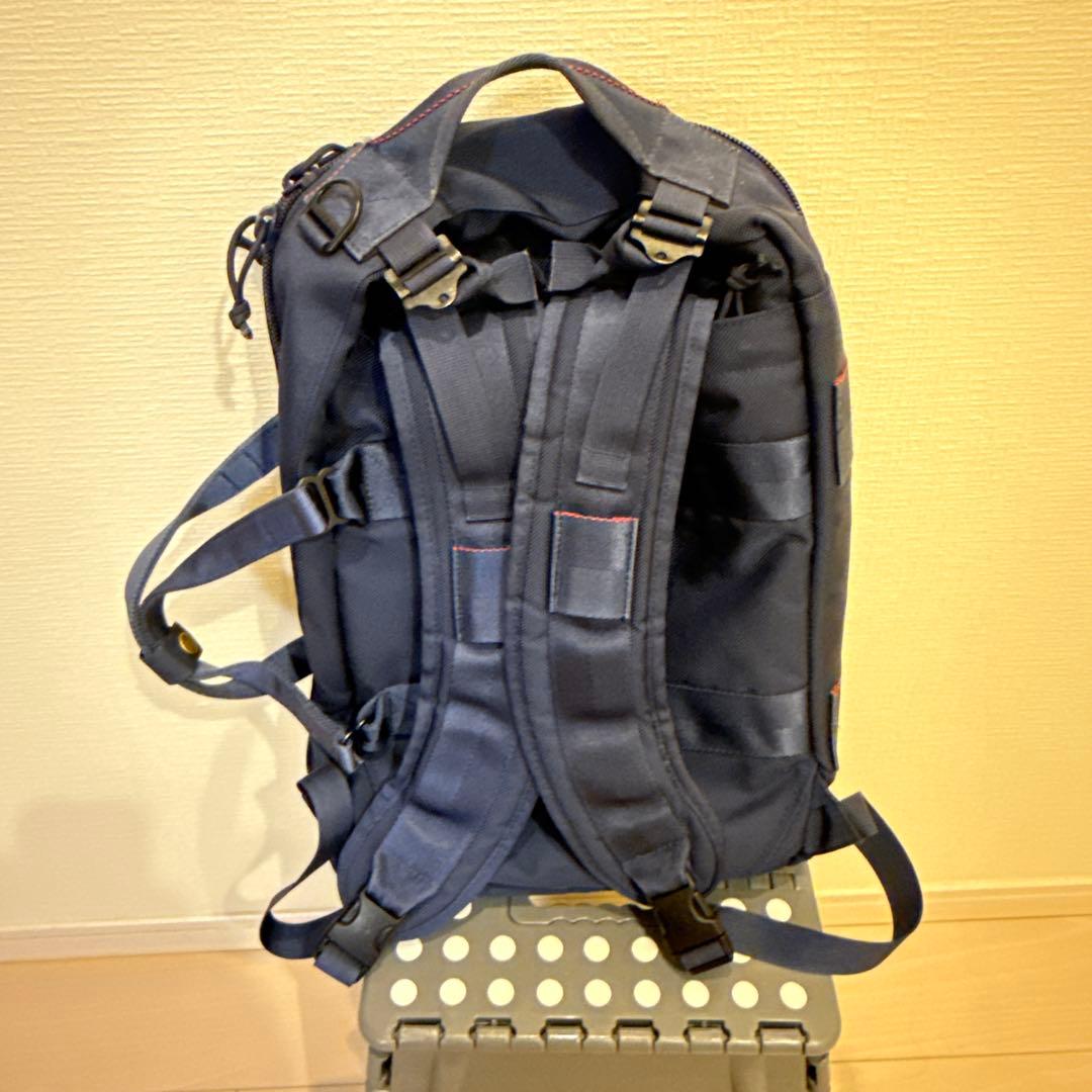 BEAMS+&BRIEFING 3wayバッグ　エアフォースブルー　USA