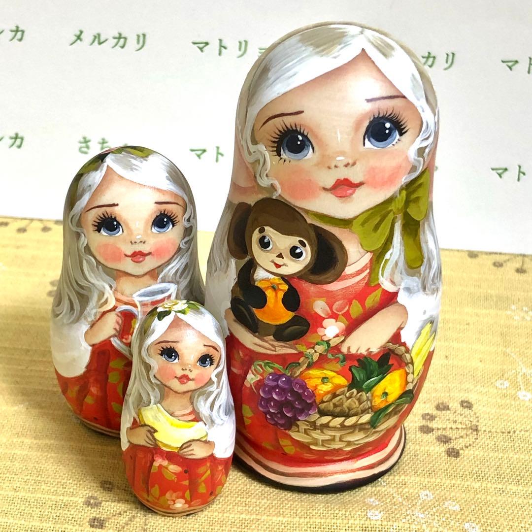 マトリョーシカ　スヴェトラーナ・ニコラエヴァ　チェブラーシカ ロシア雑誌