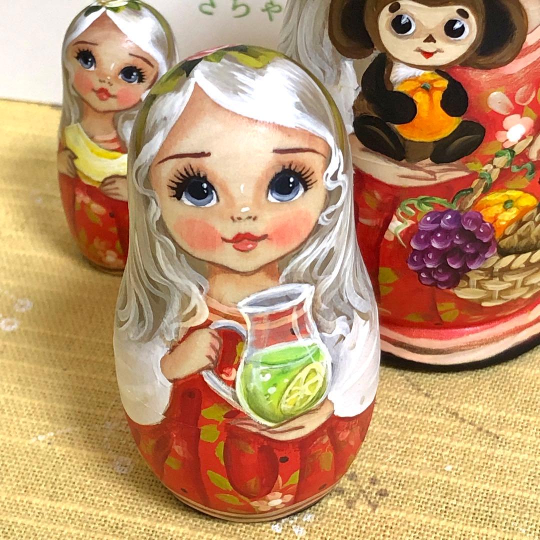 マトリョーシカ　スヴェトラーナ・ニコラエヴァ　チェブラーシカ ロシア雑誌