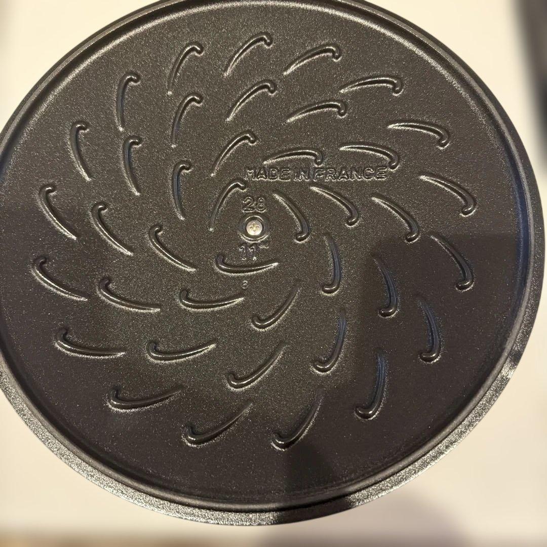 ストウブ staub 鍋 ブレイザーソテーパン 28cmブラック [並行輸入品]