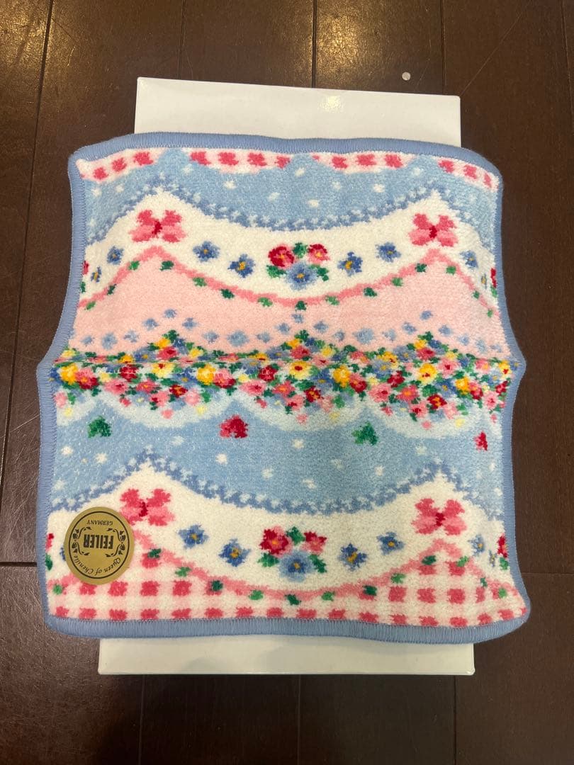 フェイラー　花柄・チェック柄タオルハンカチセット