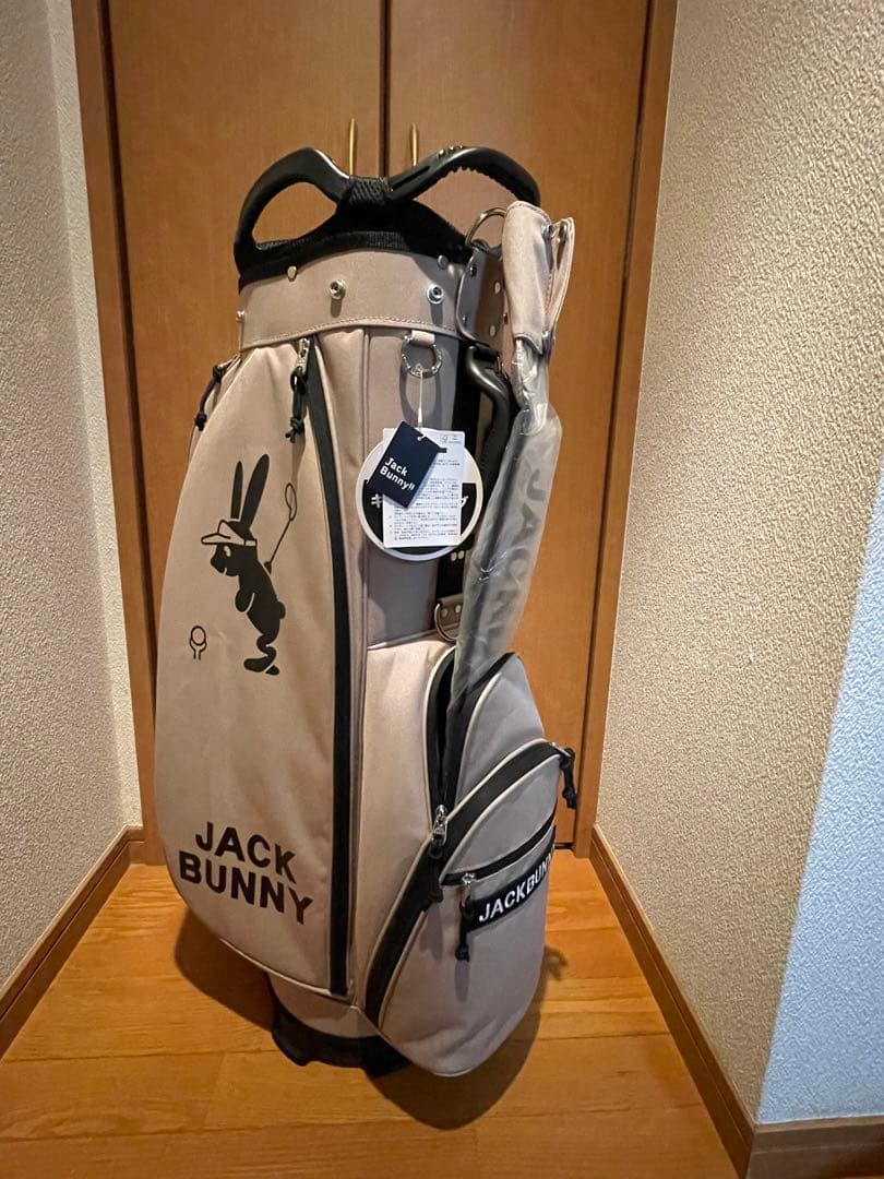 JACK BUNNY キャディバッグ ベージュ