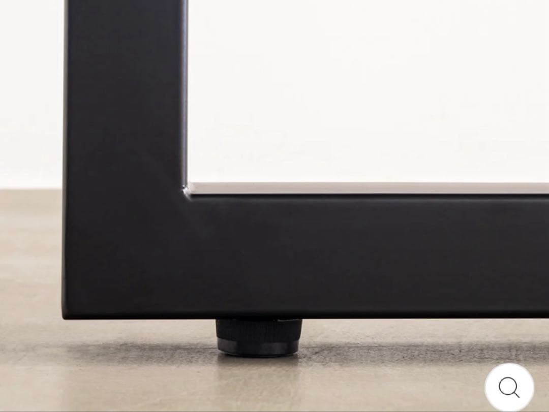 KANADEMONO かなでもの TABLE 無垢 杉 Black Steel