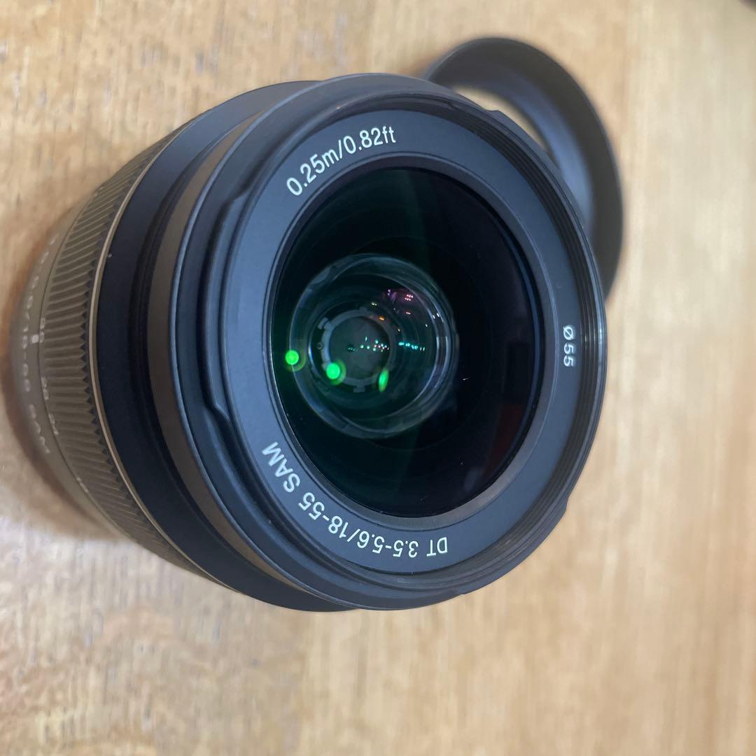 SONY α33 ズームレンズキット+ 55-200 SLT-A33 一眼カメラ