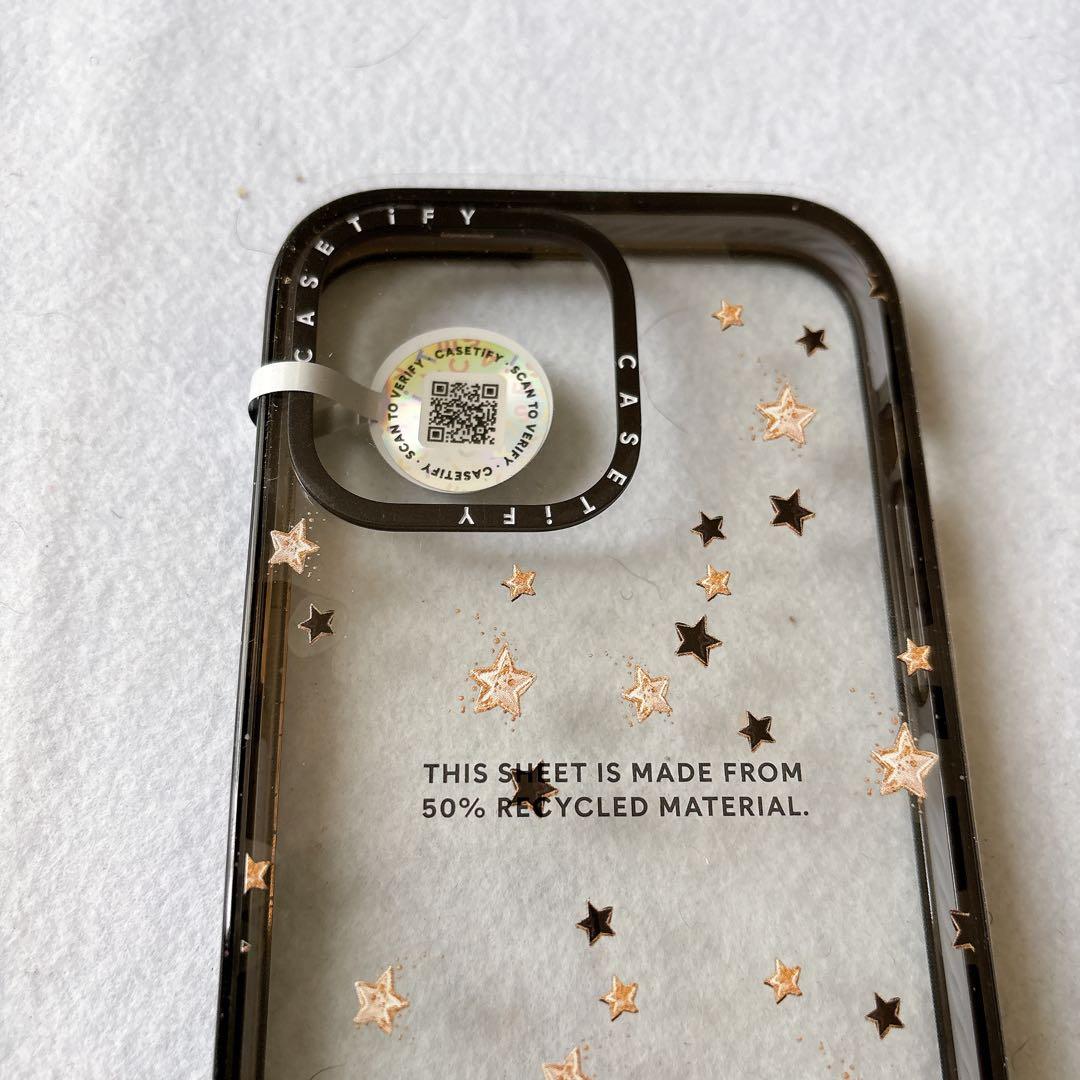 ★iPhone 14 Pro Max ケース CASETiFY ブラック透明