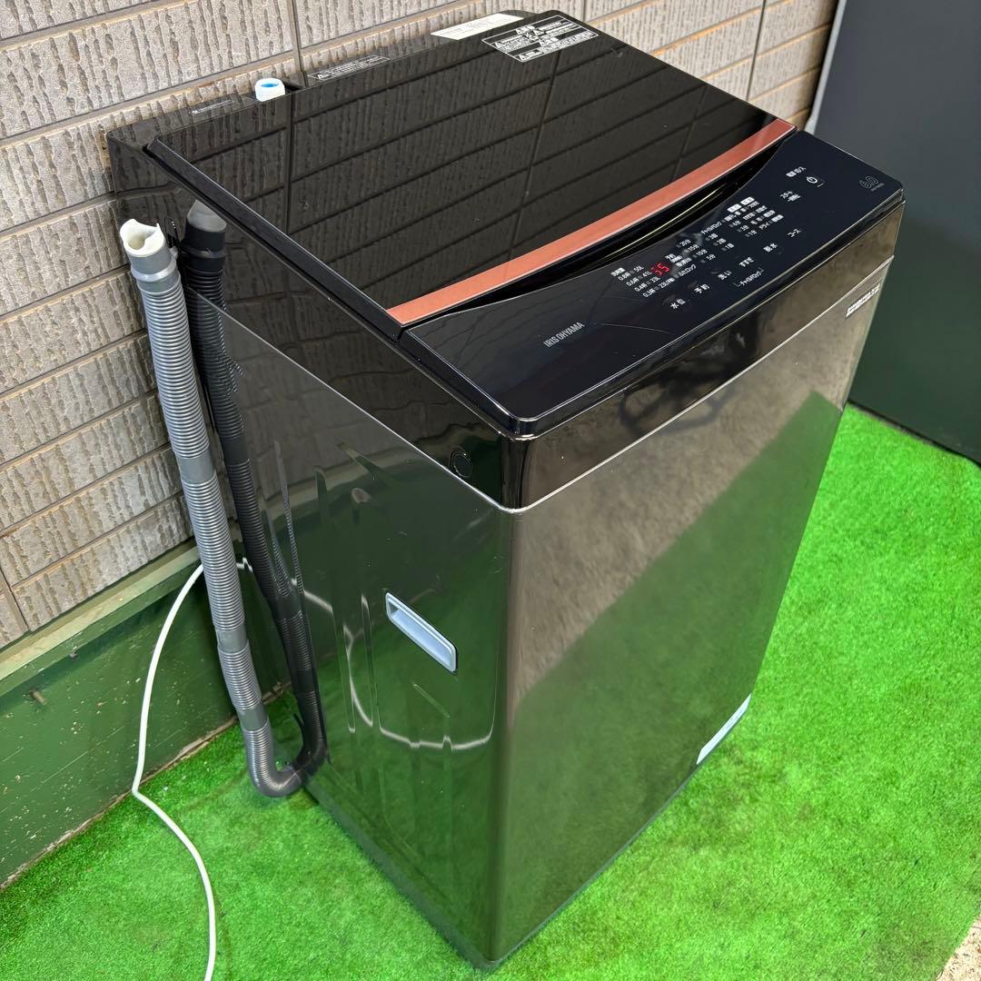 洗濯機 6.0kg 一人暮らし おしゃれブラック 22年製【地域限定配送無料】