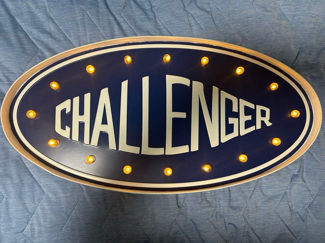 CHALLENGER チャレンジャー　ライトニング サインボード