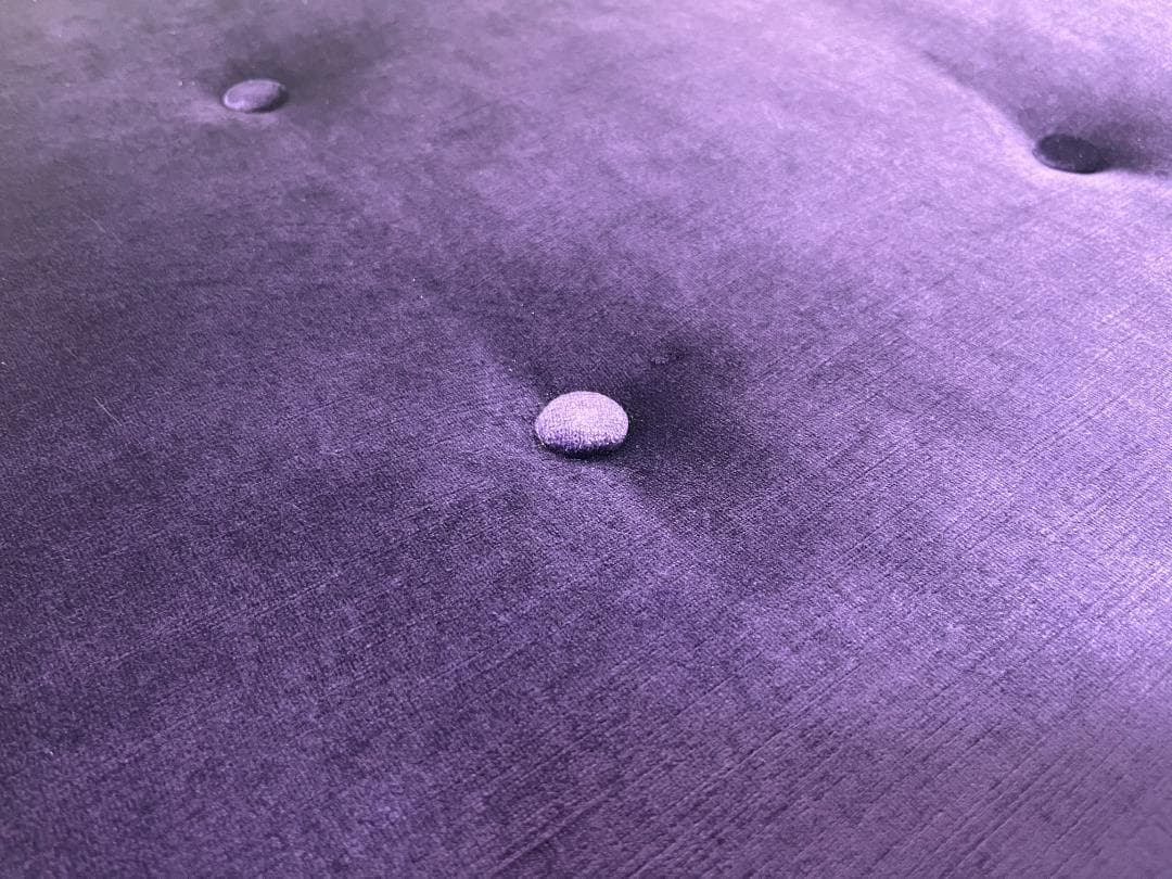 ロッシュボボア マ・ジョン 座面下ソファ 2点セット オレンジ×パープル