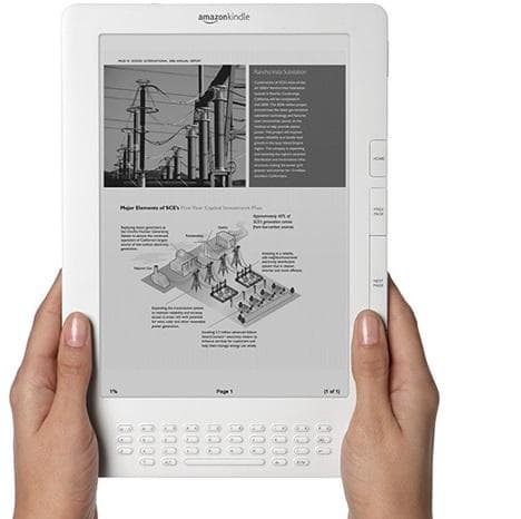 KindleDX (9.7型/日本語化/電池交換済)本革カバー付＋予備バッテリー