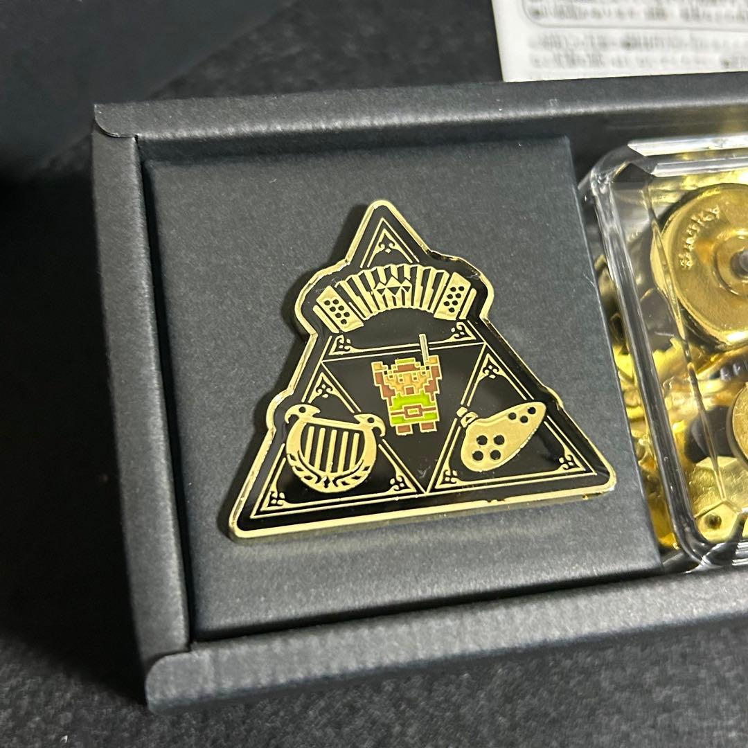 ゼルダの伝説 コンサート オルゴール ピンバッジ 限定 2018 グッズ リンク