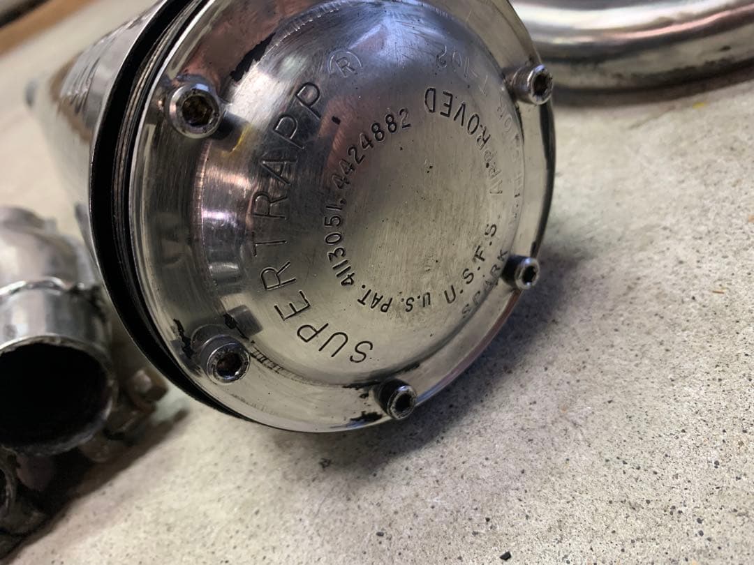 ボルティー　ボルティ　スーパートラップ　マフラー　グラストラッカーにも　メガホン