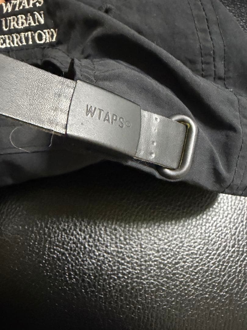 WTAPS ブラック　ナイロンキャップ