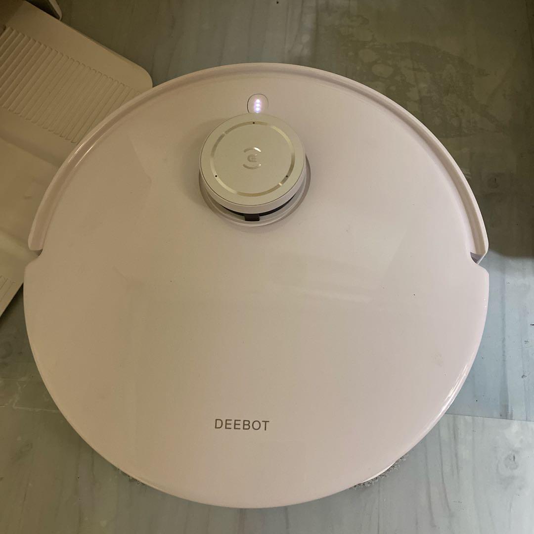 美品　ECOVACS ロボット掃除機 ホワイト