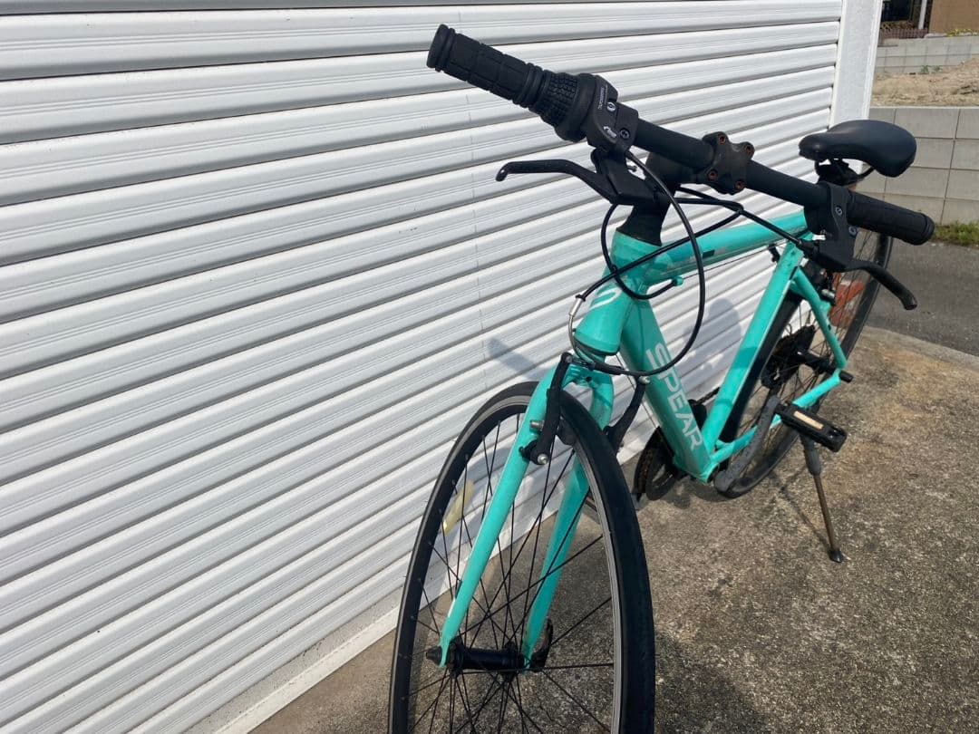 【引き取り限定】SPEAR クロスバイク ミントグリーン