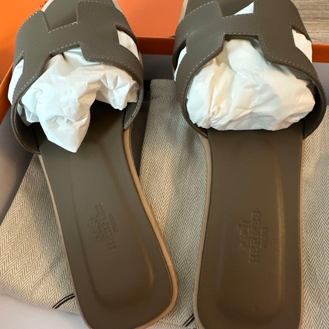 エルメス　オラン　エトゥープ　サイズ39