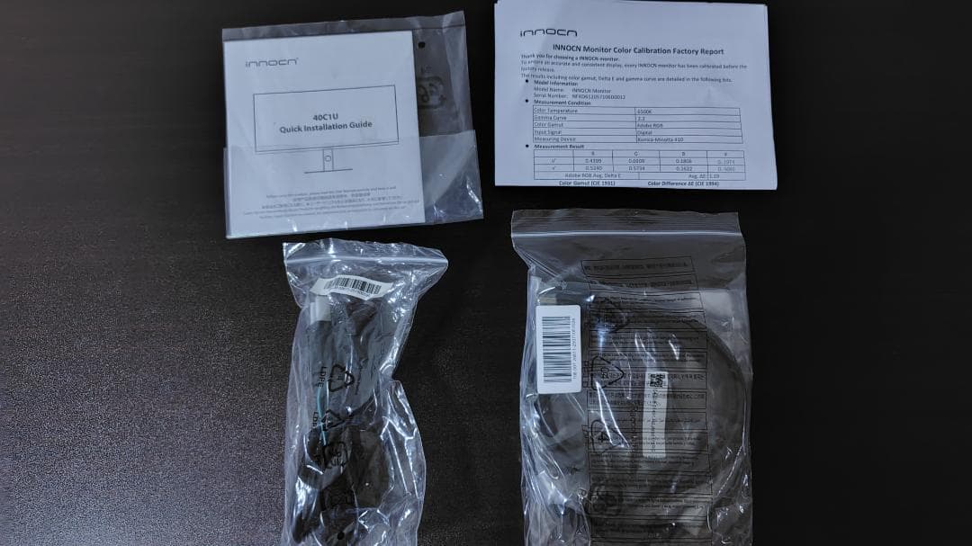 【美品】Innocn 40C1U 5K2K モニター