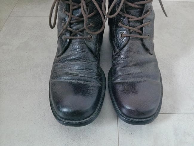 BUTTERO ブッテロ レースアップ レザーブーツ メンズ 40 イタリア製