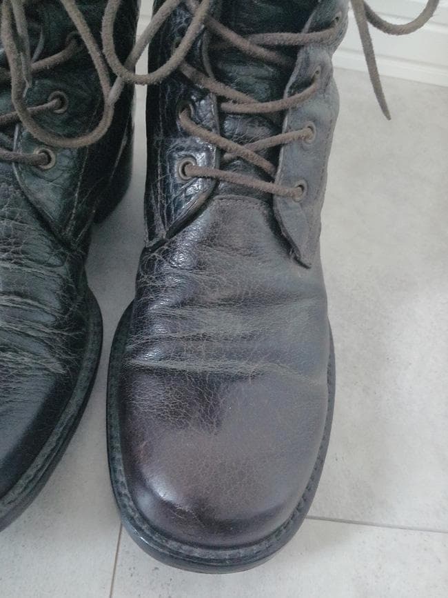 BUTTERO ブッテロ レースアップ レザーブーツ メンズ 40 イタリア製