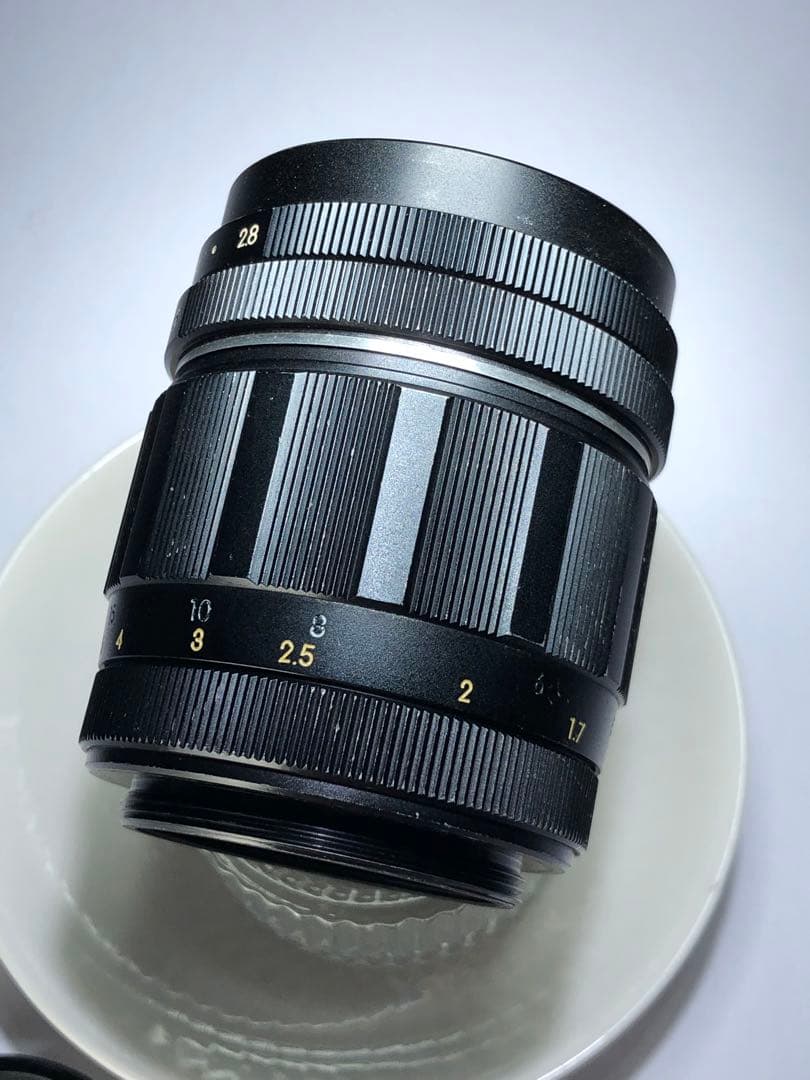 黒色プリセット型　pentax TAKUMAR 105mm f2.8 m42